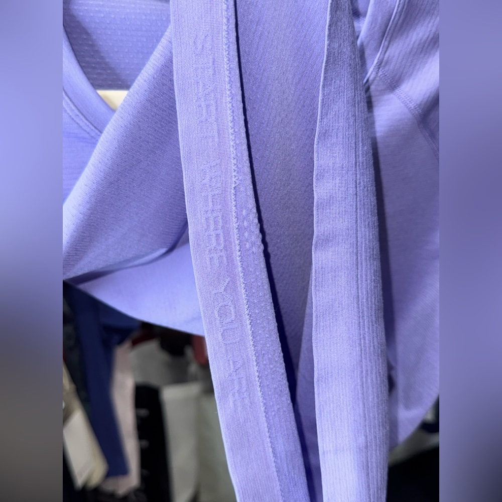 RARE 58. Lululemon Swiftly Tech LS Shirt 2.0 *Race Length in Dark Lavender - Picture 2 of 7